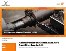 Tablet Screenshot of musik-neureiter.at